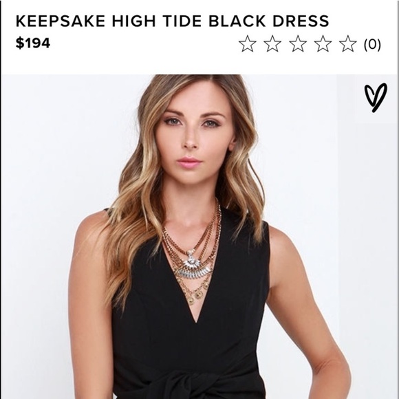 NWT Keepsake the label | High Tide mini dress LBD - Picture 6 of 6
